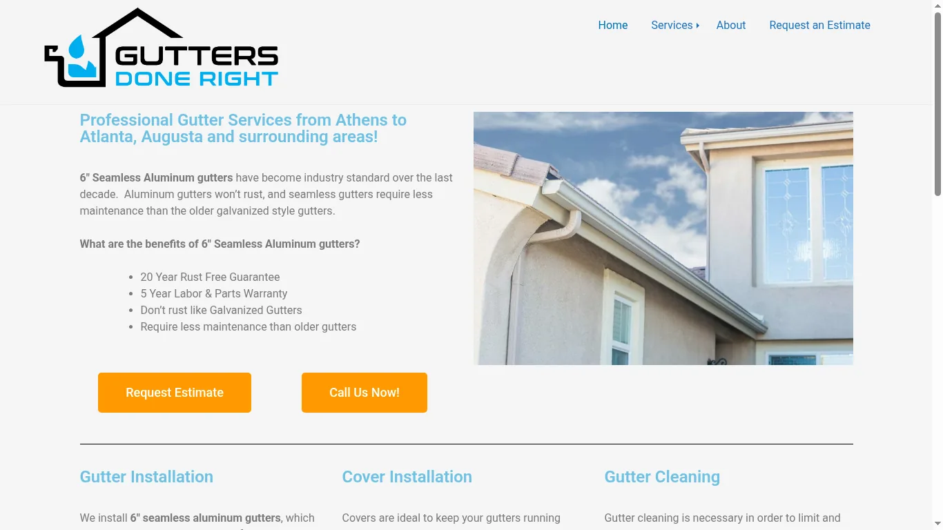 Gutters Done Right